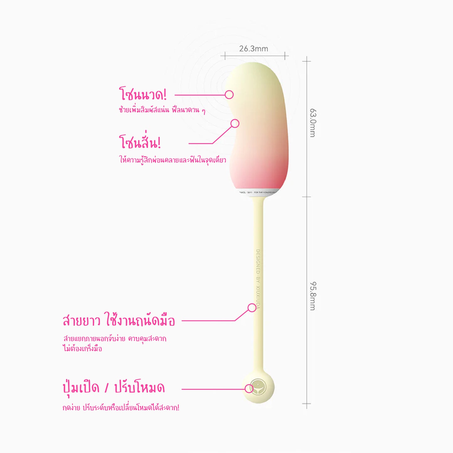 Xiuxiuda Domn Bullet Vibrator Mini Ai