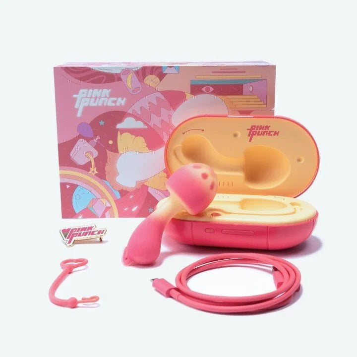 Pink Punch Sunset Mushroom