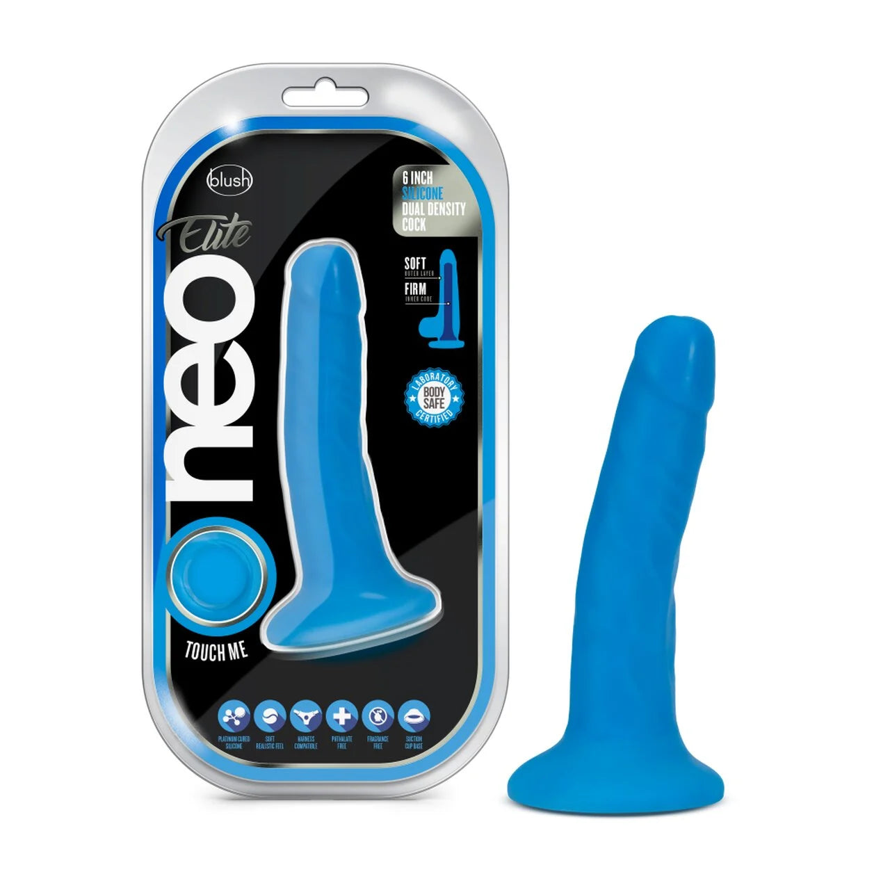 Mini Dild0 Neo Elite - 6 Inch Silicone Dual Density