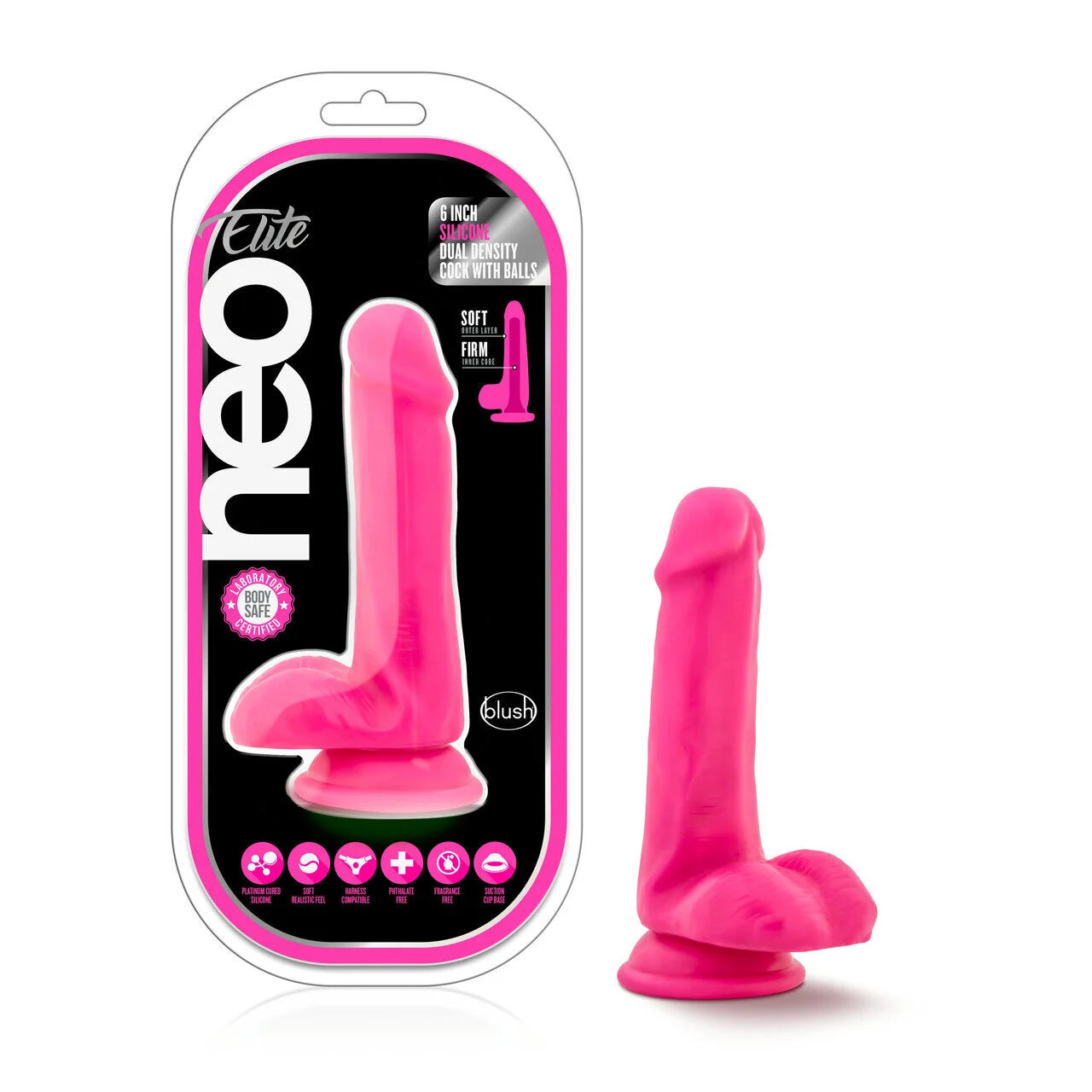Neo Elite 6 Inch - Silicone Dual Density