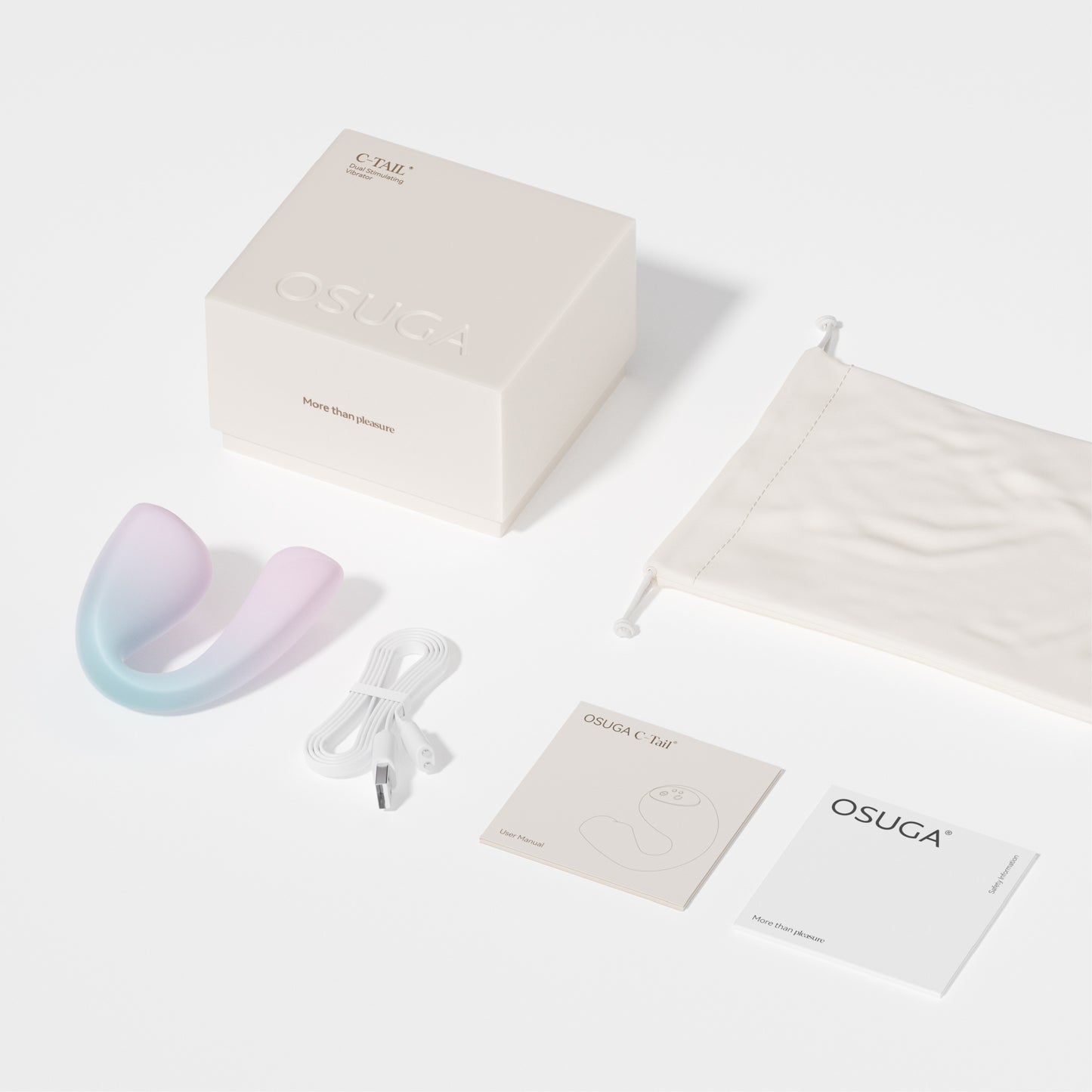 Osuga C-Tail Rotating Vibrator