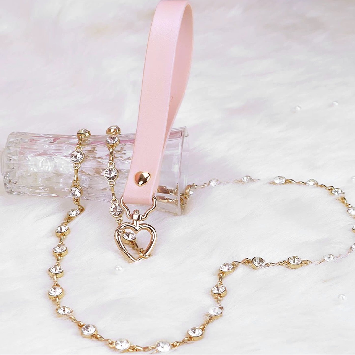 SHAKI Pink Ribbon BDSM Set