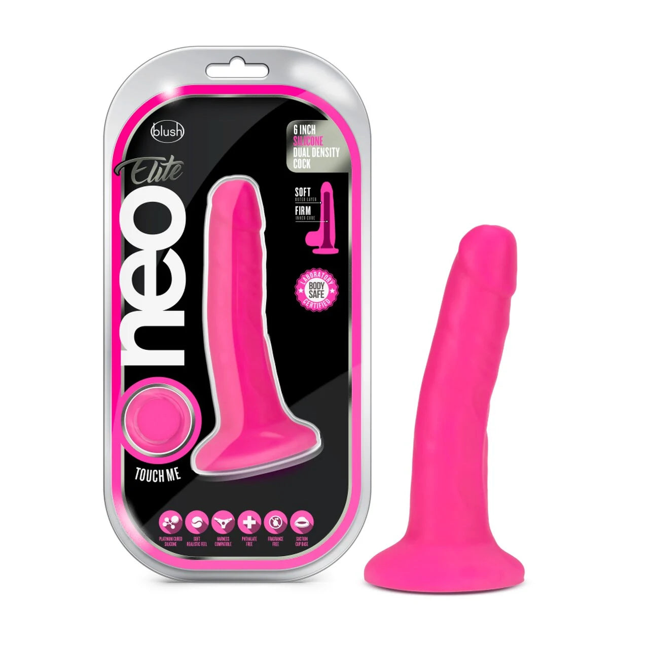 Mini Dild0 Neo Elite - 6 Inch Silicone Dual Density